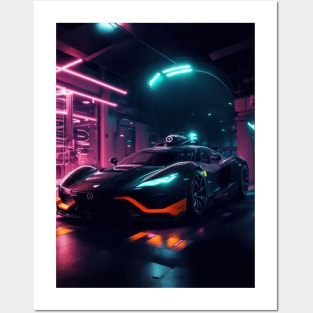 Underground Velocity Sports Car Posters and Art